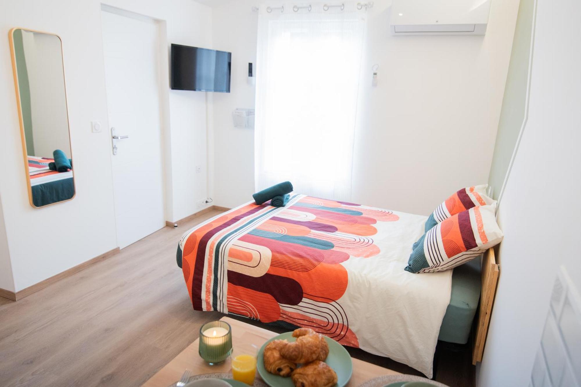 Tout Confort ! Ville, Climatisation, Parking, Wifi, Calme, Tv 카르카손 외부 사진