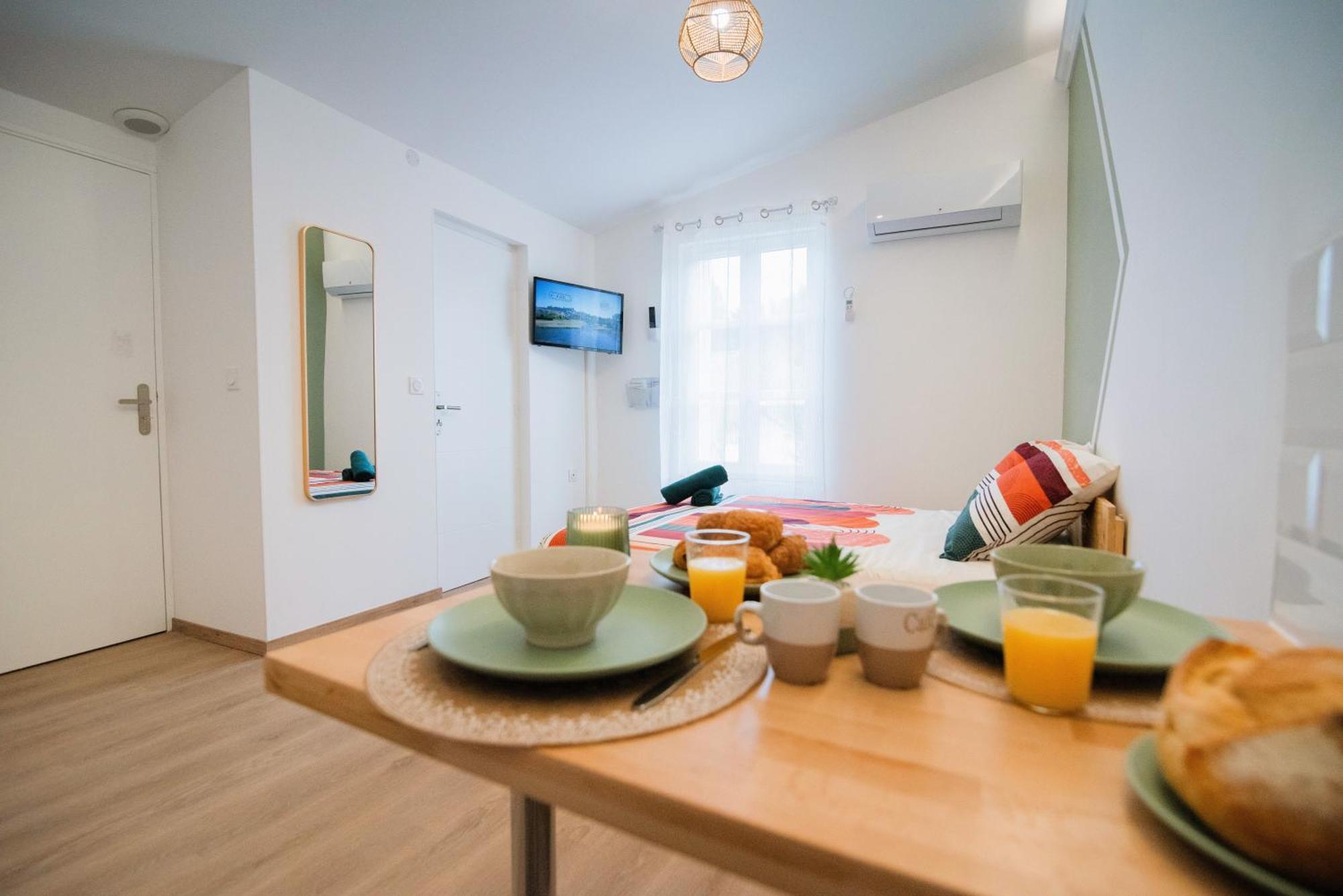 Tout Confort ! Ville, Climatisation, Parking, Wifi, Calme, Tv 카르카손 외부 사진